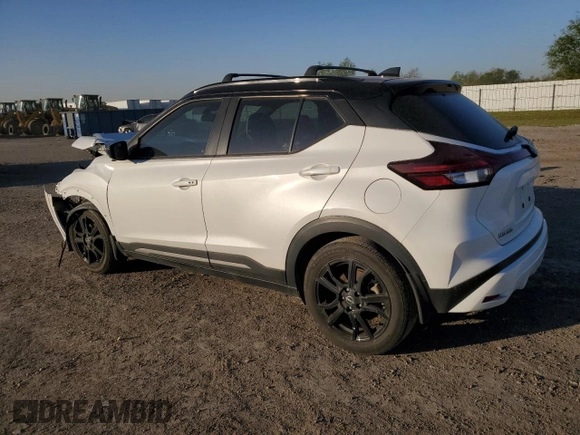 2023 Nissan Kicks SR with VIN 3N1CP5DV4PL522755, listed as a Copart auction lot 49895685 with Not Provided miles and Salvage Title. Bid and sale history available at DreamBid. Image 2.