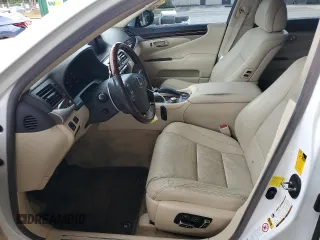 2014 Lexus LS 460 with VIN JTHCL5EF3E5021058, listed as a Copart auction lot 55998885 with 320,339 mi miles and Salvage title. Bid and sale history available at DreamBid. Image 7.