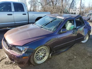 2002 Lexus IS 300 with VIN JTHBD192320061920, listed as a Copart auction lot 86273124 with 164,645 mi miles and Salvage Title. Bid and sale history available at carsss.com. Image 1.
