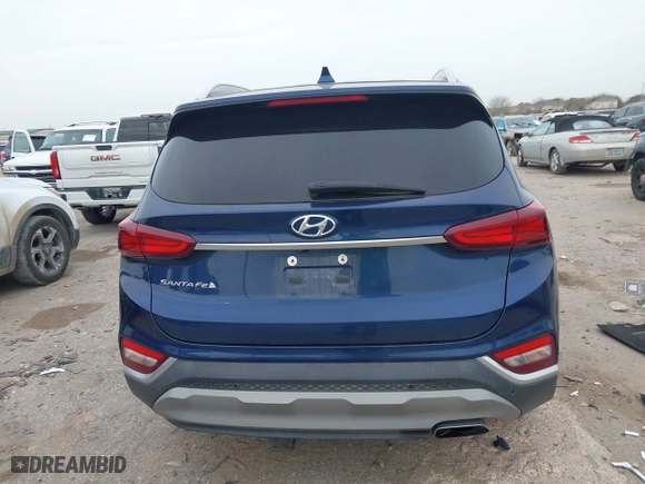 2020 Hyundai Santa Fe SEL with VIN 5NMS33AD8LH260329, listed as a IAAI auction lot 41748942 with 99,375 mi miles. Bid and sale history available at carsss.com. Image 16.