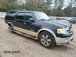 2007 Ford Expedition Max Eddie Bauer с VIN 1FMFK18507LA72525, выставлен на аукционе Copart как лот 80864114 с пробегом 199 523 миль миль и Списание • Salvage title. История ставок и продаж доступна на DreamBid. Изображение 4.
