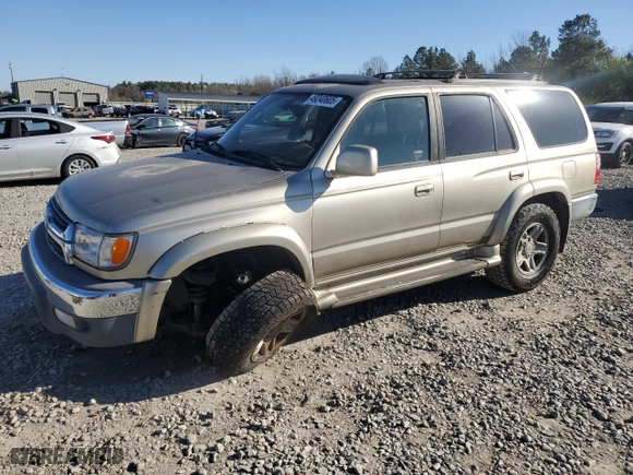 2001 Toyota 4Runner SR5 with VIN JT3GN86R610180286, listed as a Copart auction lot 49240605 with 381,915 mi miles and Salvage Title. Bid and sale history available at carsss.com. Image 1.