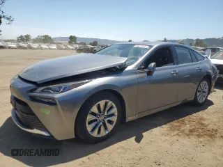 2023 Toyota Mirai XLE with VIN JTDAAAAA2PA007664, listed as a Copart auction lot 58827355 with 22,294 mi miles and Salvage title. Bid and sale history available at DreamBid. Image 1.