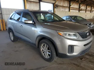 2014 Kia Sorento LX with VIN 5XYKT4A71EG462250, listed as a Copart auction lot 50083895 with 106,370 mi miles and Clean Title. Bid and sale history available at carsss.com. Image 4.