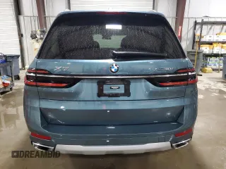 2023 BMW X7 xDrive40i with VIN 5UX23EM04P9P66602, listed as a Copart auction lot 51428015 with 65,671 mi miles and Salvage Title. Bid and sale history available at carsss.com. Image 6.