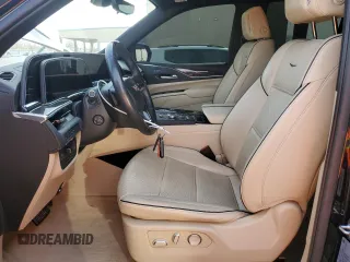 2023 Cadillac Escalade 4WD Premium Luxury with VIN 1GYS4BKL0PR368033, listed as a Copart auction lot 45036955 with 45,768 mi miles and Clean title. Bid and sale history available at DreamBid. Image 7.