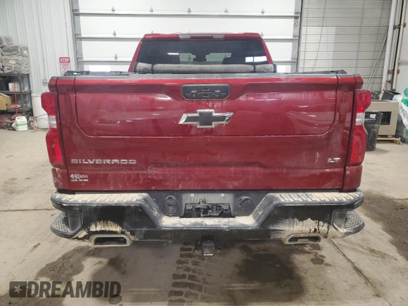 2022 Chevrolet Silverado 1500 LT Trail Boss with VIN 3GCUDFELXNG604797, listed as a Copart auction lot 87466664 with 36,182 mi miles and Salvage Title. Bid and sale history available at DreamBid. Image 6.