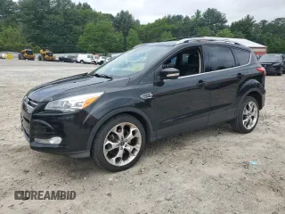2013 Ford Escape Titanium with VIN 1FMCU9J90DUB42460, listed as a Copart auction lot 59846415 with 158,653 mi miles and Clean title. Bid and sale history available at DreamBid. Image 1.