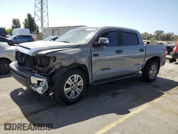 2020 Toyota Tundra 2WD SR5 with VIN 5TFEY5F10LX258199, listed as a Copart auction lot 58236654 with 71,158 mi miles and Salvage Title. Bid and sale history available at carsss.com. Image 1.