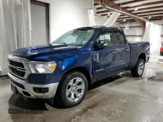 2020 Ram 1500 Big Horn z VIN 1C6SRFBT6LN215650, wystawiony jako Copart lot #49615015 z przebiegiem 48 658 mil mil oraz Szkoda całkowita • Salvage title. Historia ofert i sprzedaży dostępna na DreamBid. Obrazek 1.