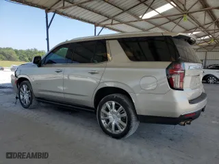 2021 Chevrolet Tahoe High Country with VIN 1GNSCTKL5MR108017, listed as a Copart auction lot 69020024 with 69,797 mi miles and Salvage Title. Bid and sale history available at carsss.com. Image 2.