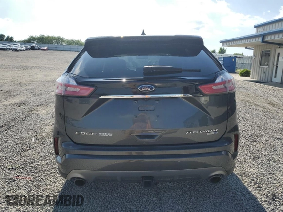2020 Ford Edge Titanium with VIN 2FMPK4K98LBB14497, listed as a Copart auction lot 56352365 with 50,865 mi miles and Salvage title. Bid and sale history available at DreamBid. Image 6.