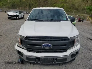 2019 Ford F-150 XL with VIN 1FTFW1E51KFC28124, listed as a Copart auction lot 54140585 with 14,881 mi miles and Salvage Title. Bid and sale history available at carsss.com. Image 5.