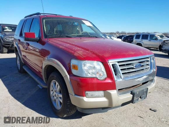 2010 Ford Explorer Eddie Bauer with VIN 1FMEU6EE3AUA09007, listed as a IAAI auction lot 41255654 with 208,026 mi miles. Bid and sale history available at carsss.com. Image 1.