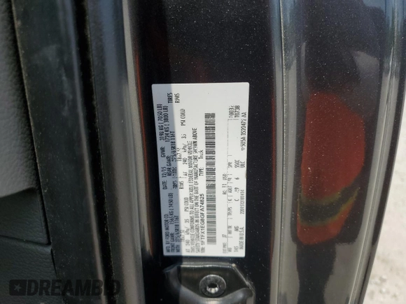2016 Ford F-150 XLT with VIN 1FTFX1EG8GFA74825, listed as a Copart auction lot 58472655 with 112,018 mi miles and Salvage title. Bid and sale history available at DreamBid. Image 12.