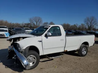 2000 Ford F-150 XL with VIN 1FTZF1825YKB19373, listed as a Copart auction lot 52078555 with 124,452 mi miles and Salvage title. Bid and sale history available at DreamBid. Image 1.