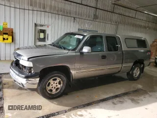 2002 Chevrolet Silverado 1500 LS with VIN 2GCEK19V821363383, listed as a Copart auction lot 54350055 with 174,589 mi miles and Salvage Title. Bid and sale history available at carsss.com. Image 1.