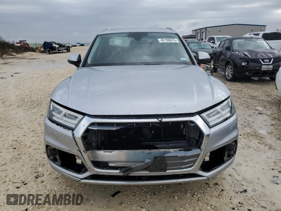 2019 Audi Q5 Prestige with VIN WA1CNAFY6K2097305, listed as a Copart auction lot 42100015 with 56,562 mi miles and Salvage Title. Bid and sale history available at carsss.com. Image 5.
