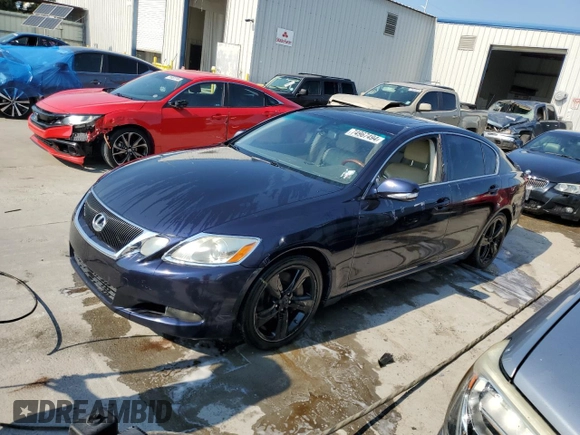 2008 Lexus GS 350 with VIN JTHBE96S780037256, listed as a Copart auction lot 74967494 with 200,681 mi miles and Clean Title. Bid and sale history available at DreamBid. Image 1.