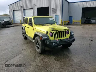 2023 Jeep Wrangler Willys with VIN 1C4HJXDN9PW640617, listed as a Copart auction lot 84894564 with 2,136 mi miles and Salvage Title. Bid and sale history available at DreamBid. Image 12.