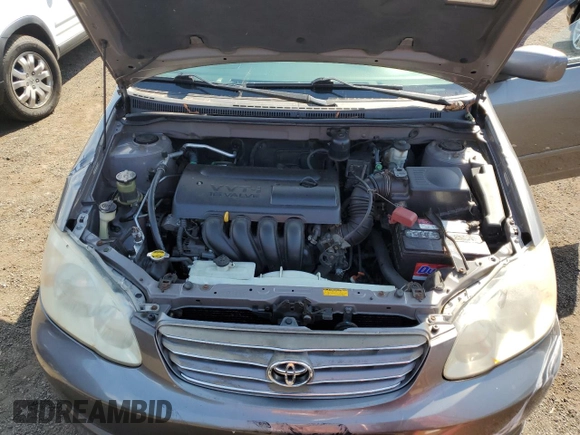 2004 Toyota Corolla CE with VIN 2T1BR32E94C221133, listed as a Copart auction lot 70274684 with 138,360 mi miles and Non Repairable. Bid and sale history available at DreamBid. Image 11.