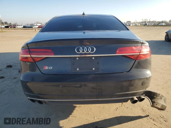 2015 Audi S8 с VIN WAUK2AFD5FN009448, выставлен на аукционе Copart как лот 87745715 с пробегом 96 490 миль миль и Списание • Salvage title. История ставок и продаж доступна на DreamBid. Изображение 6.