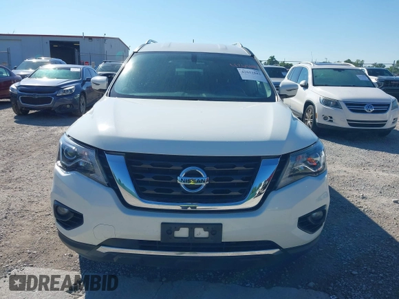 2018 Nissan Pathfinder Platinum with VIN 5N1DR2MM8JC661481, listed as a IAAI auction lot 42651882 with 83,591 mi miles and . Bid and sale history available at DreamBid. Image 12.
