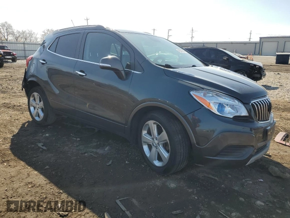 2016 Buick Encore with VIN KL4CJASB7GB682463, listed as a Copart auction lot 49247365 with 109,362 mi miles and Salvage Title. Bid and sale history available at carsss.com. Image 4.