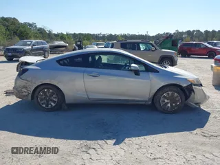 2012 Honda Civic Cpe LX with VIN 2HGFG3B5XCH530848, listed as a IAAI auction lot 41855000 with 110,145 mi miles. Bid and sale history available at carsss.com. Image 14.