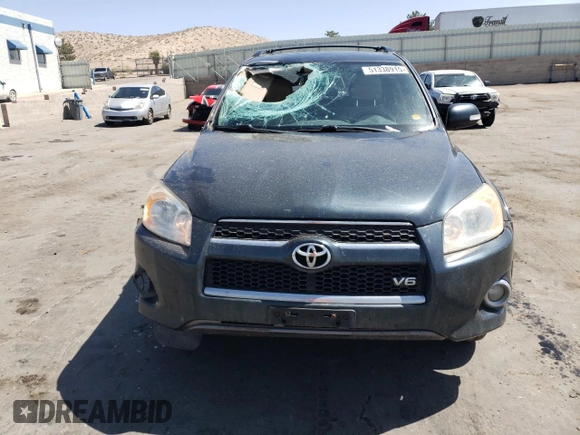 2010 Toyota RAV4 Ltd with VIN 2T3DK4DV7AW024205, listed as a Copart auction lot 51338915 with 184,197 mi miles and Salvage Title. Bid and sale history available at carsss.com. Image 5.
