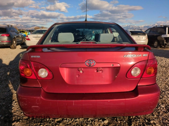 2004 Toyota Corolla CE with VIN 1NXBR38E24Z270728, listed as a Copart auction lot 79022664 with 58,280 mi miles and Salvage Title. Bid and sale history available at DreamBid. Image 6.