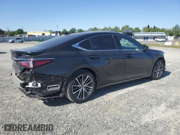 2024 Lexus ES with VIN 58ADA1C14RU037622, listed as a Copart auction lot 53153705 with 24,476 mi miles and Salvage Title. Bid and sale history available at carsss.com. Image 3.