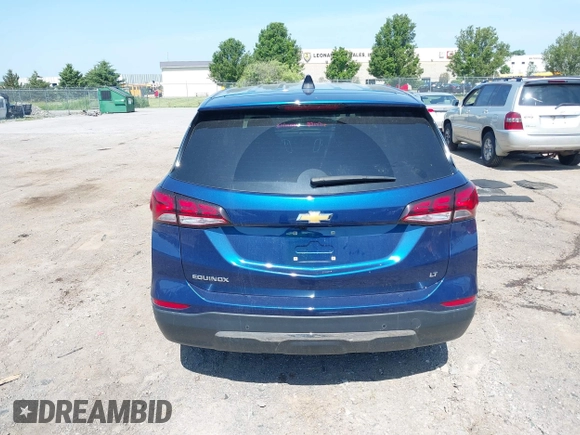 2023 Chevrolet Equinox LT with VIN 3GNAXKEG5PS148513, listed as a IAAI auction lot 42556917 with 17,732 mi miles and . Bid and sale history available at DreamBid. Image 16.