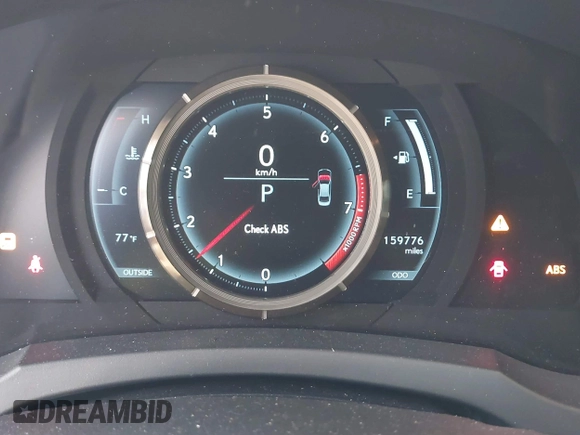 2014 Lexus IS 250 with VIN JTHBF1D22E5007534, listed as a IAAI auction lot 41840871 with 159,776 mi miles. Bid and sale history available at carsss.com. Image 7.