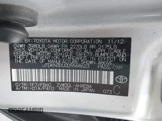 2013 Toyota Prius One z VIN JTDKN3DU0D5568623, wystawiony jako IAAI lot #42174939 z przebiegiem 134 684 mil mil oraz . Historia ofert i sprzedaży dostępna na DreamBid. Obrazek 9.