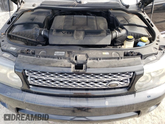 2012 Land Rover Range Rover Sport HSE Lux with VIN SALSK2D44CA722137, listed as a Copart auction lot 55095065 with 109,652 mi miles and Salvage Title. Bid and sale history available at DreamBid. Image 12.