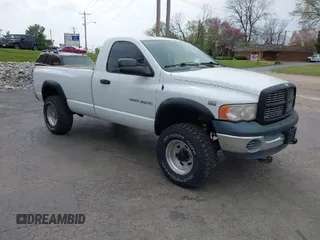 2003 Dodge Ram 2500 ST with VIN 3D7KU26DX3G717885, listed as a IAAI auction lot 42044011 with 149,752 mi miles. Bid and sale history available at carsss.com. Image 1.