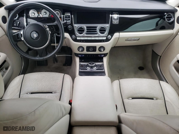 2014 Rolls-Royce Wraith with VIN SCA665C5XEUX84336, listed as a Copart auction lot 73181343 with 34,367 mi miles and Salvage Title. Bid and sale history available at carsss.com. Image 8.