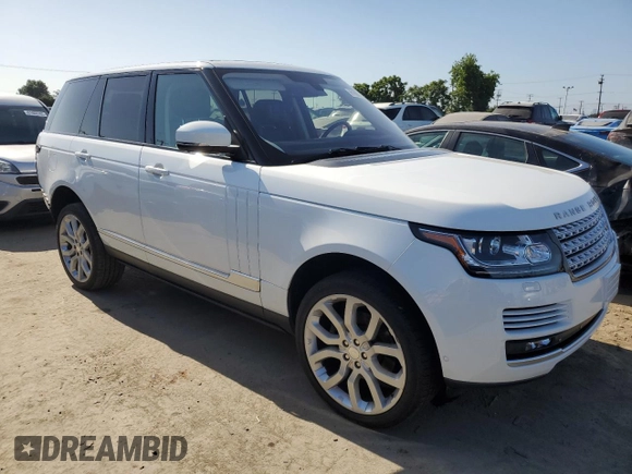 2014 Land Rover Range Rover HSE with VIN SALGS2WF5EA192980, listed as a Copart auction lot 61800795 with 54,983 mi miles and Clean title. Bid and sale history available at DreamBid. Image 4.