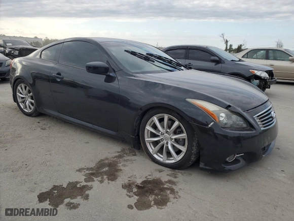 2011 Infiniti G37 Coupe with VIN JN1CV6EK5BM214427, listed as a Copart auction lot 76423384 with 128,740 mi miles and Non Repairable. Bid and sale history available at carsss.com. Image 4.