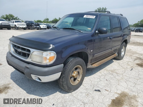 2000 Ford Explorer XLT z VIN 1FMZU83P9YZA78976, wystawiony jako Copart lot #59412725 z przebiegiem 210 340 mil mil oraz Szkoda całkowita • Salvage title. Historia ofert i sprzedaży dostępna na DreamBid. Obrazek 1.