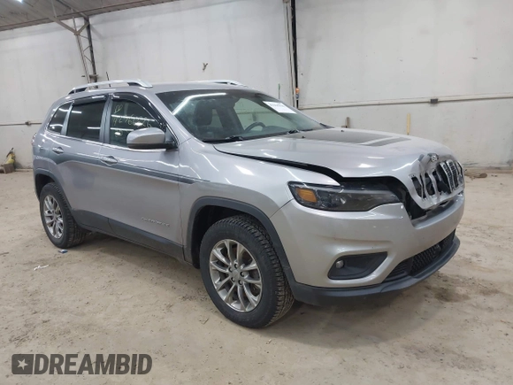 2020 Jeep Cherokee Altitude with VIN 1C4PJMLX9LD635274, listed as a IAAI auction lot 42366526 with 53,589 mi miles and . Bid and sale history available at DreamBid. Image 1.