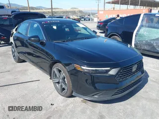 2023 Honda Accord Sport with VIN 1HGCY2F5XPA056005, listed as a IAAI auction lot 42228672 with 75,366 mi miles and . Bid and sale history available at DreamBid. Image 1.