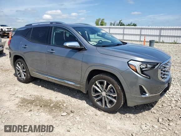2019 GMC Terrain Denali z VIN 3GKALXEX4KL193256, wystawiony jako Copart lot #64475745 z przebiegiem 71 243 mil mil oraz Szkoda całkowita • Salvage title. Historia ofert i sprzedaży dostępna na DreamBid. Obrazek 4.
