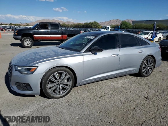 2021 Audi A6 Premium z VIN WAUD3AF28MN102921, wystawiony jako Copart lot #68371614 z przebiegiem 19 460 mil mil oraz Szkoda całkowita • Salvage title. Historia ofert i sprzedaży dostępna na DreamBid. Obrazek 1.