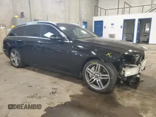 2018 Mercedes-Benz E 400 with VIN WDDZH6GB0JA342074, listed as a Copart auction lot 44890865 with 65,989 mi miles and Salvage Title. Bid and sale history available at DreamBid. Image 4.