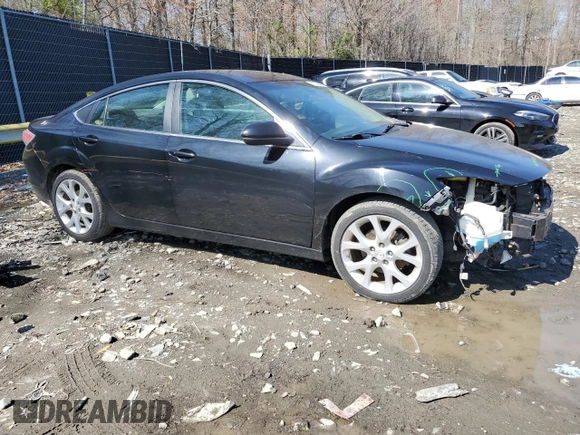 2010 Mazda 6 S Grand Touring with VIN 1YVHZ8CB8A5M03453, listed as a Copart auction lot 51230855 with 257,112 mi miles and Salvage Title. Bid and sale history available at DreamBid. Image 4.