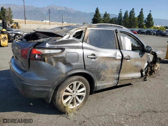 2017 Nissan Rogue Sport SV with VIN JN1BJ1CPXHW012933, listed as a Copart auction lot 52464315 with 0 mi miles and Salvage Title. Bid and sale history available at carsss.com. Image 3.