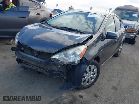 2014 Toyota Prius One with VIN JTDKDTB30E1575075, listed as a IAAI auction lot 41407539 with 150,470 mi miles and . Bid and sale history available at DreamBid. Image 18.