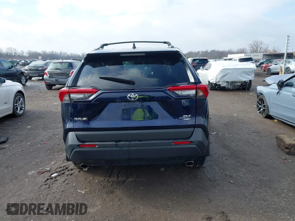 2023 Toyota RAV4 XLE with VIN 2T3P1RFV1PW388381, listed as a IAAI auction lot 41672980 with 20,503 mi miles. Bid and sale history available at carsss.com. Image 16.